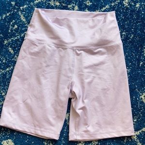 Purple bike shorts